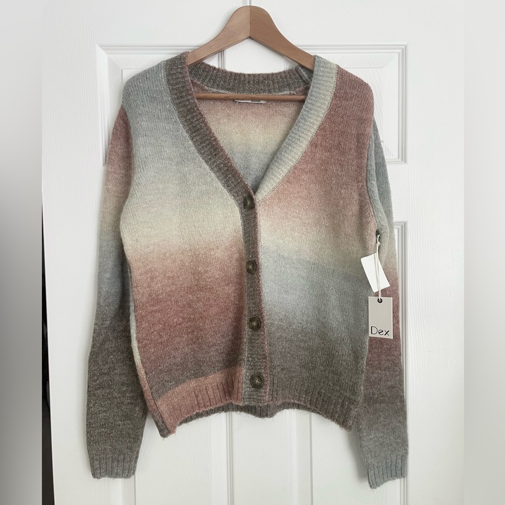 NWT Dex Ombré Cardigan Size S